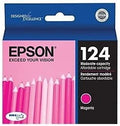 New, Pre-Owned - Epson 124 Magenta Ink Cartridge