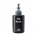 US Remanufactured for Epson 774 (T774120-S) 140ml Black High Yield Ink Bottle Made in the USA, T774120-S