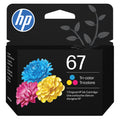 New, Pre-Owned - HP 67 (3YM55AN) Tri-Color Ink Cartridge
