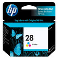 New, Pre-Owned - HP 28 (C8728AN) Color Ink Cartridges