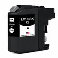 U.S. Remanufactured for Brother LC103BK XL High Yield Black Ink Cartridge