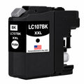U.S. Remanufactured for Brother LC107XXLBK Super High Yield Black Ink Cartridge