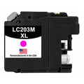 U.S. Remanufactured for Brother LC203XLM High Yield Magenta Ink Cartridge