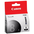 New, Pre-Owned - Canon CLI-8 Color Standard Yield Black Ink Tank, 0620B002