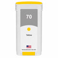 U.S. Remanufactured for HP 70 130-ml (C9454A) Yellow Ink Cartridge