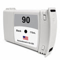 U.S. Remanufactured Ink Cartridge for HP 90 775mL (C5059A) Black