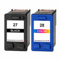 U.S. Remanufactured for HP 27 Black / 28 Color Combo Pack Ink Cartridges