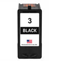 U.S. Remanufactured for Lexmark #3 18C1530 Black Ink Cartridge