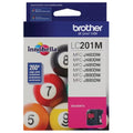 New, Pre-Owned - Brother LC201 Magenta Ink Cartridges