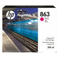 New, Pre-Owned - HP 863 500-ml Magenta Pagewide XL Ink Cartridge, F9K38A